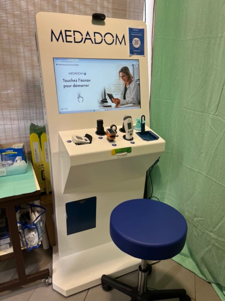 Téléconsultation Médadom à La pharmacie de la Citadelle sur les Allées à Béziers.