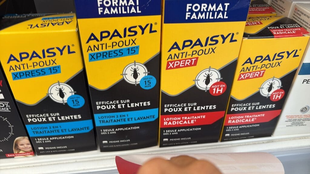 Gamme Apaisyl Anti-poux et lentes