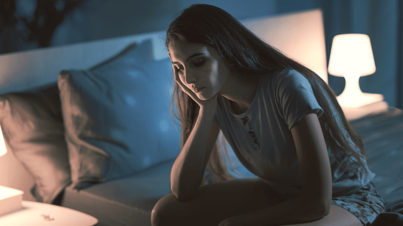 femme qui as du mal a trouve le sommeil